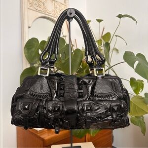 Y2K Chloe Elvire Black Handbag (Authentic)